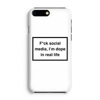 I'm dope: iPhone 8 Plus Volledig Geprint Hoesje