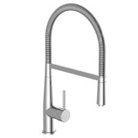 Hoga New York spiraalveer wastafelarmatuur, verchroomd