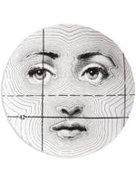 Fornasetti assiette murale Tema e Variazioni N.99 peinte à la main - Blanc - thumbnail