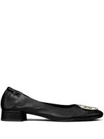 Tory Burch ballerines Claire 25 mm en cuir - Noir - thumbnail