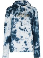 Rabanne hoodie à imprimé tie-dye - Bleu - thumbnail