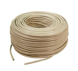 LogiLink CPV0033 netwerkkabel cat6 unshielded beige spoel 100m