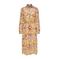 ONLY blousejurk ONLDAISY met all over print geel