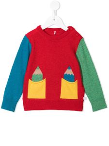 Stella McCartney Kids pull à imprimé graphique - Multicolore