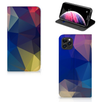 Apple iPhone 11 Pro Max Stand Case Polygon Dark