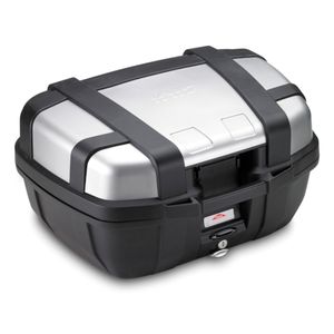 GIVI TRK52 Trekker Monokey Topkoffer, Topkoffers en zijkoffers voor de moto, aluminium cover 52l