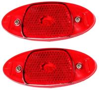 Bicycle Gear knipperende spaakreflectors led rood 2 stuks