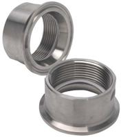 Tri Clamp opschroef ferrule - DIN 32676 - 1" x G3/4" - thumbnail