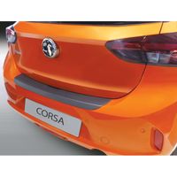 Bumper beschermer passend voor Opel Corsa F 5 deurs 2019- Zwart GRRBP139 - thumbnail