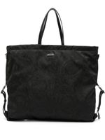 Versace sac cabas Neo Nylon en jacquard - Noir - thumbnail