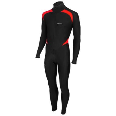 Craft Thermo Schaatspak CB zwart/rood unisex M Craft Thermo Schaatspak CB zwart/rood unisex M
