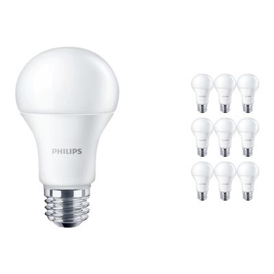 Voordeelpak 10x Philips Corepro LEDbulb E27 Peer Mat 10W 1055lm - 840  | Vervanger voor 75W