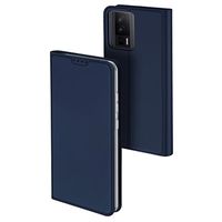 Xiaomi Poco F5 Pro/Redmi K60 Dux Ducis Skin Pro Flip Hoesje - Blauw - thumbnail