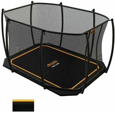 Avyna PRO-LINE FlatLevel 340x240 cm met Royal Class Net Combi trampoline 234 (Kleur rand: zwart) Avyna PRO-LINE FlatLevel 340x240 cm met Royal Class Net Combi trampoline 234 (Kleur rand: zwart)