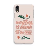 Optimistic flower girl: iPhone XR Volledig Geprint Hoesje - thumbnail