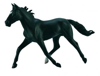 Collecta Paarden Hengst Zwart18,5 X 11,3 cm