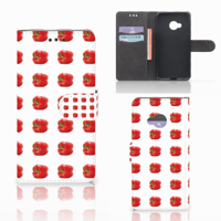 HTC U Play Book Cover Paprika Red