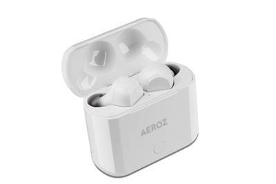 AEROZ - TWS-122 Wit - In-ear Draadloze Stereo Earbuds met oplaadbare case