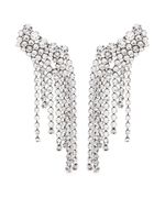 ISABEL MARANT boucles d'oreilles A Wild Shore serties de cristaux - Argent