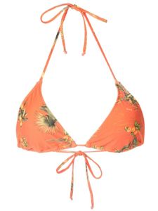 Lygia & Nanny haut de bikini à fleurs - Orange