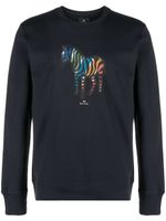 PS Paul Smith sweat en coton biologique à logo imprimé - Noir