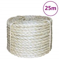 Touw 8 mm 25 m 100% sisal - thumbnail