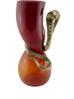 Vanessa Mitrani vase en verre Cobra (400 mm) - Rouge - thumbnail