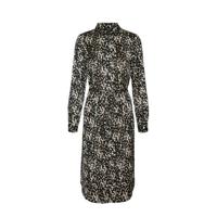 VERO MODA jurk met all over print zwart