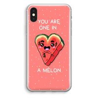 One In A Melon: iPhone X Transparant Hoesje - thumbnail