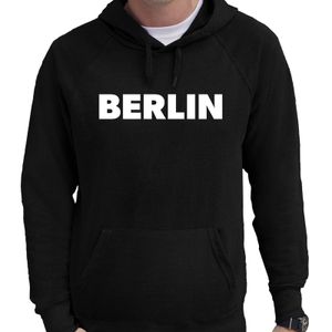 Berlin/wereldstad Berlijn hoodie zwart heren