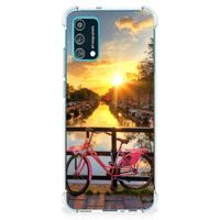 Samsung Galaxy M02s | A02s Telefoonhoesje met valbescherming Amsterdamse Grachten - thumbnail