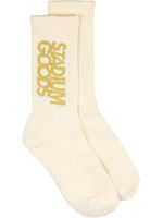 STADIUM GOODS® chaussettes à logo imprimé - Tons neutres