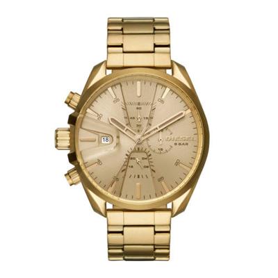 Diesel horloge Ms9 Chrono DZ4475 goudkleur Diesel horloge Ms9 Chrono DZ4475 goudkleur