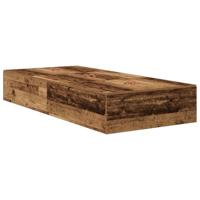 vidaXL Opslagbedframe Oude Hout 90x200 cm