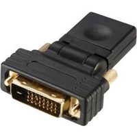 Akasa AK-CBHD16-BK DVI-D HDMI Zwart kabeladapter/verloopstukje - thumbnail