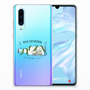 Huawei P30 Telefoonhoesje met Naam Boho Bottle