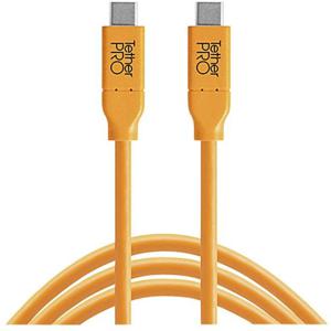 Tether Tools USB-kabel USB-C stekker, USB-C stekker 4.60 m Oranje CUC15-ORG