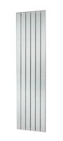 Plieger Cavallino Retto Enkel 7252976 radiator voor centrale verwarming Grijs, Parel 1 kolom Design radiator