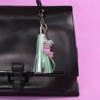 Pusheen PUSHTASLE USB-oplaadkabel, 2-in-1, turquoise