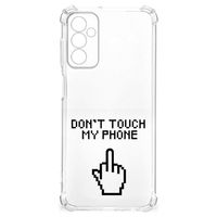 Samsung Galaxy M13 4G | M23 Anti Shock Case Finger Don't Touch My Phone - thumbnail