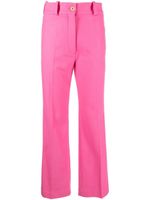 Patou pantalon de tailleur à coupe droite - Rose