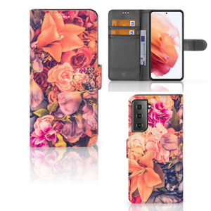 Samsung Galaxy S21 Hoesje Bosje Bloemen