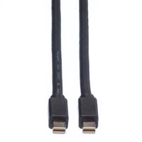 ROLINE DisplayPort kabel, Mini DP M - Mini DP M, zwart, 3 m - thumbnail