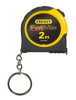 Stanley handgereedschap FatMax Rolbandmaat 2m Sleutelhanger - FMHT0-33856 - thumbnail