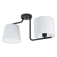 EGLO plafondlamp 2-lichts Marojales 1 - zwart - Leen Bakker