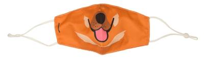 Kikkerland mondmasker Dog junior polyester oranje one size Kikkerland mondmasker Dog junior polyester oranje one size