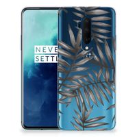 OnePlus 7T Pro TPU Case Leaves Grey - thumbnail