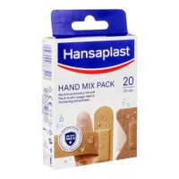 Hansaplast Pleisters Hand Mix Pack Strips 20 - thumbnail