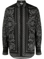 Versace chemise à imprimé baroque - Noir - thumbnail