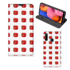 Samsung Galaxy A20s Flip Style Cover Paprika Red